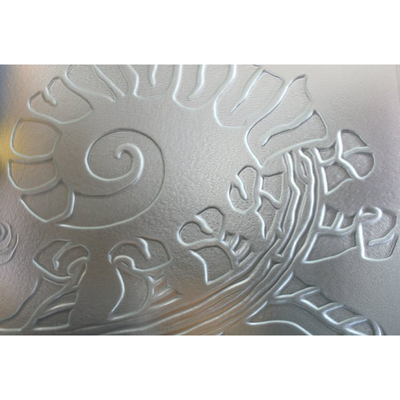 Vidrio plano de 3 mm a 8 mm con patrón de nébulo claro/vidrio de patrón/vidrio laminado/vidrio figurado