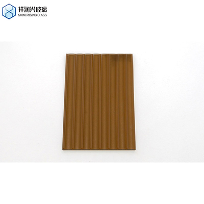 2 mm 3 mm 4 mm 5 mm 6 mm 8 mm 10 mm Vidrio flotante ultra claro Vidrio en relieve marrón para construcción