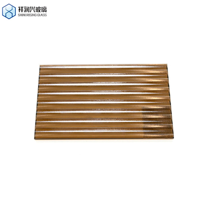 Qingdao Moru Art Figuras de vidrio texturizado para lluvia y agua