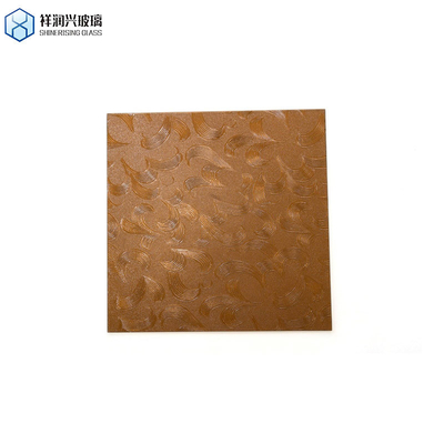 Producto principal Vidrio en relieve marrón de 5 mm laminado para vidrio de patrón de Qingdao 2023
