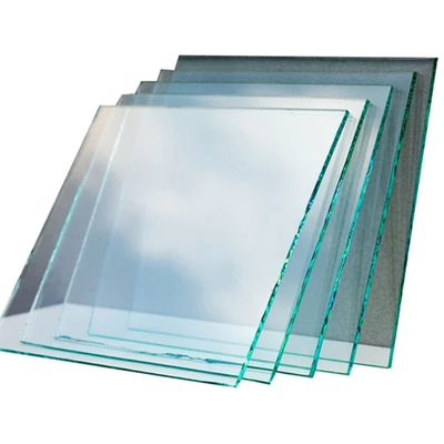Vidrio transparente barandilla de balcón de acero inoxidable plano 100 x 100 cm 3 mm-19 mm Vidrio templado Tou