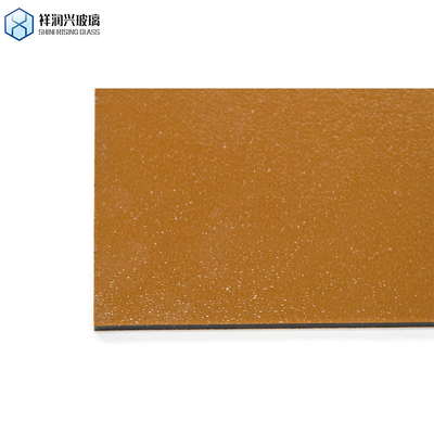 Vidrio en relieve marrón 2100mm X 2440mm Tamaño 3mm-12mm espesor patrón decorativo Vidrio Moru