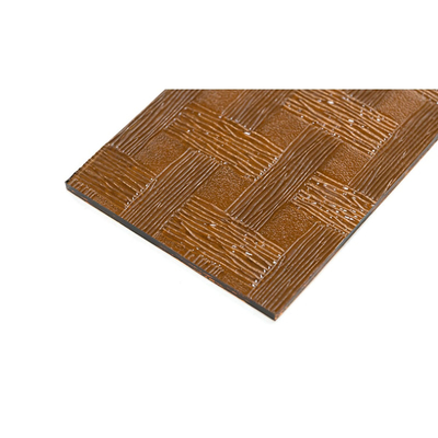 Vidrio plano de 3 mm, 4 mm, 5 mm, 8 mm, 10 mm con patrón marrón extra claro para el edificio de puertas y ventanas