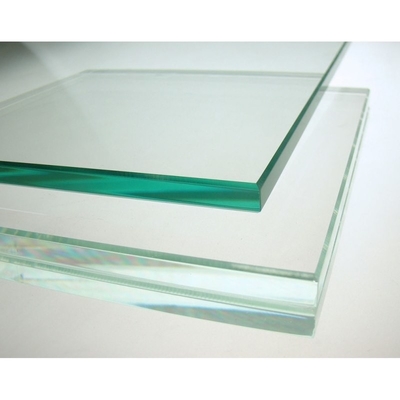 Barandillas de vidrio templado de borde pulido plano para puertas correderas y ventanas plegables