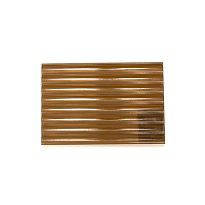 Vidrio de seguridad de patrón de burbujas laminadas certificado por SGS para diseño artístico de ventanas y puertas