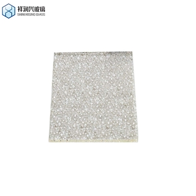 Personalizado Karatachi Qingdao Mistlite Flora Patrón de vidrio de flauta de borde liso y pulido