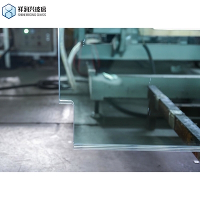 Producto principal Vidrio transparente templado plano a medida para edificios comerciales