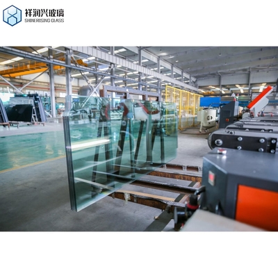 Producto principal Vidrio transparente templado plano a medida para edificios comerciales