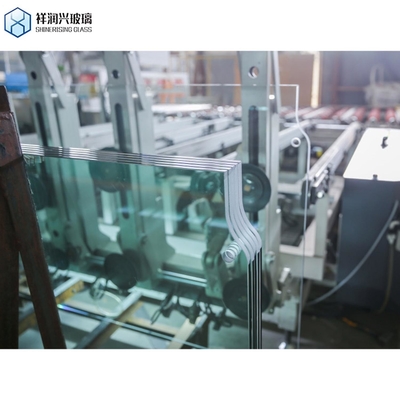 Producto principal Vidrio transparente templado plano a medida para edificios comerciales
