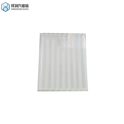 Vidrio con patrón de perlas de cristal nocturno ultraclaro 5 mm 8 mm 10 mm para vidrio laminado