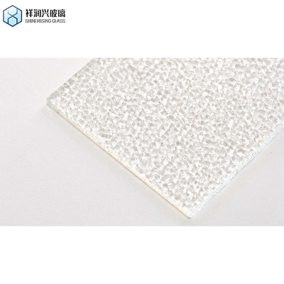Color sólido 5mm 8mm Bronce gris claro Moru vidrio teñido con patrones para el baño de la ventana