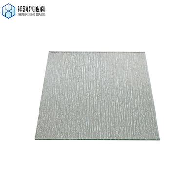 Vidrio reflector certificado SGS para ventanas de ducha templadas con diseño de patrones