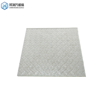 Vidrio con patrones de flora transparente de 3 mm 4 mm 5 mm para ventana de baño de Chinhilla Glasschina
