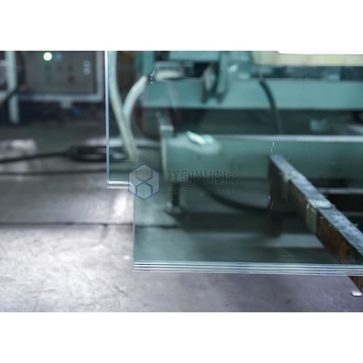 Vidrio laminado templado físicamente para la construcción certificado por SGS y de larga duración