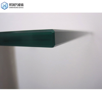 Vidrio templado plano de 8 mm para la personalización y el fabricante de plantas de construcción de biselado personalizado