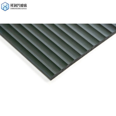 Vidrio de color sólido con patrón figurado para decoración 3 mm 3,5 mm 4 mm 5 mm 6 mm