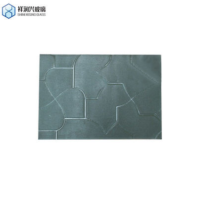 Vidrio de color sólido con patrón figurado para decoración 3 mm 3,5 mm 4 mm 5 mm 6 mm