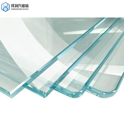 Vidrio laminado flotante plano PVB Sgp endurecido transparente 10 mm vidrio templado