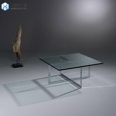Vidrio laminado flotante plano PVB Sgp endurecido transparente 10 mm vidrio templado