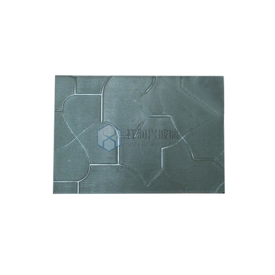 Personalización Vidrio tejido con patrón de milenio Diamante Qingdao Moru Art Vidrio templado