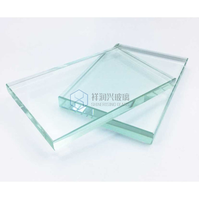 Vidrio templado plano de forma personalizada para pantalla táctil LCD del panel frontal superior