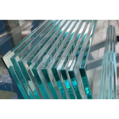 Vidrio templado plano de forma personalizada para pantalla táctil LCD del panel frontal superior