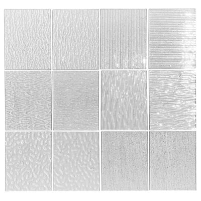 3mm 4mm 5mm Karatachi Edificio Nashiji Flora Patrón de vidrio para la decoración de interiores