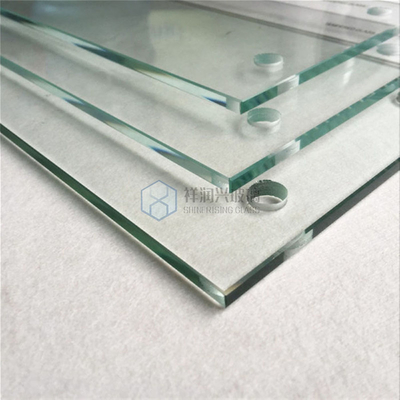 Hoja de vidrio templado de cristal transparente de 3 mm-25 mm para proyectos arquitectónicos