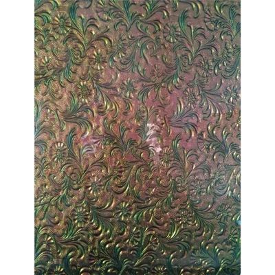 Sice como el cliente principal personalización de vidrio de patrón decorativo para ventana / puerta / baño