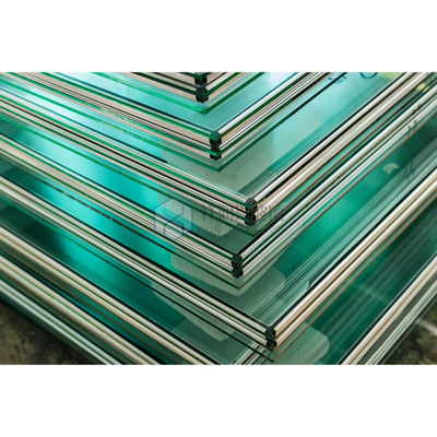 Técnica paneles de vidrio de doble acristalamiento templado laminados de 12 mm Igu para ventanas de vidrio de baja intensidad