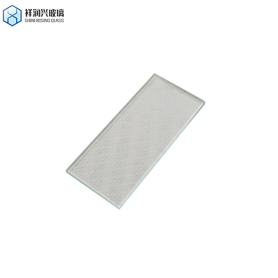 Vidrio templado de baño de color sólido con vidrio único / cableado / decorativo