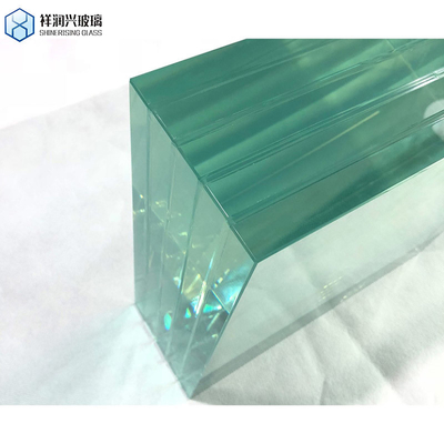 Gran cristal de construcción de aislamiento de doble capa templado con curvatura transparente