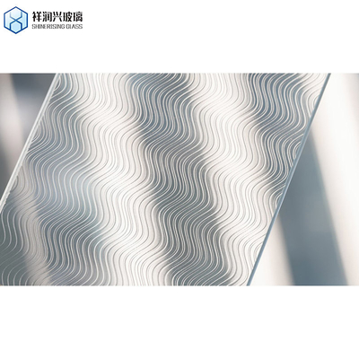 10 mm 12 mm patrón claro mejor vidrio templado paneles de cercas de vidrio laminado endurecido