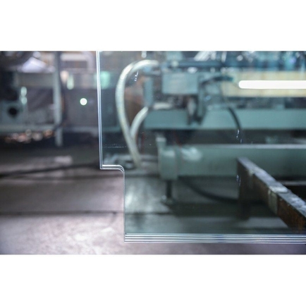 Pantalla de vidrio templado de alta calidad de aluminio de 3 mm-19 mm de gran arco HD para el estado de fragmento III