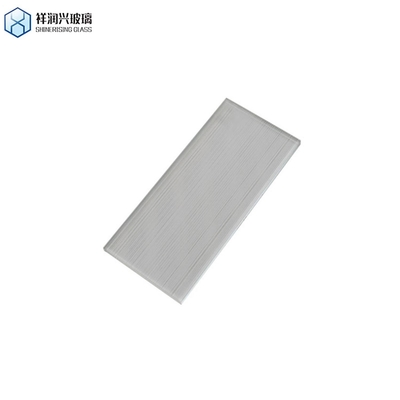 Vidrio laminado de vidrio único con alambre curvado templado para barandillas de escaleras en espiral