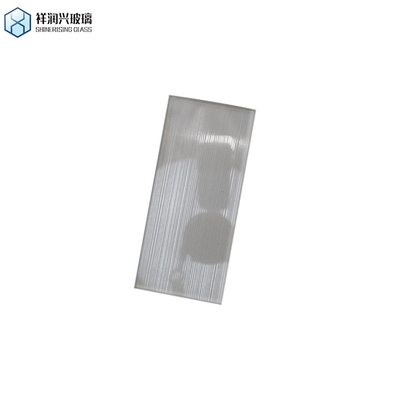 Vidrio laminado de vidrio único con alambre curvado templado para barandillas de escaleras en espiral