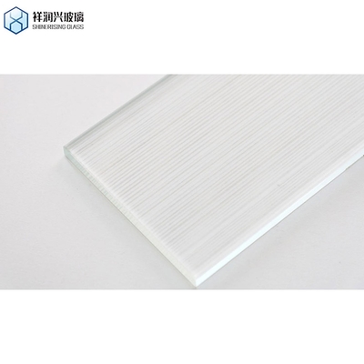 Vidrio laminado de vidrio único con alambre curvado templado para barandillas de escaleras en espiral