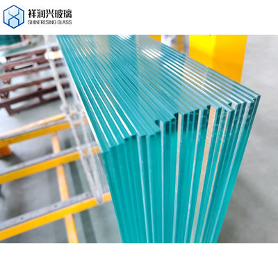 Vidrio de seguridad templado curvo con certificación CE