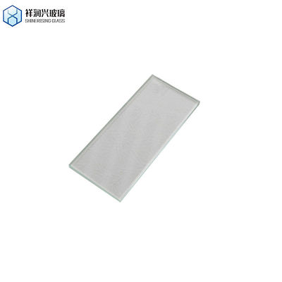 Proceso flotante vidrio templado de 10 mm para puertas de construcción de suelo/vidrio congelado vidrio satinado