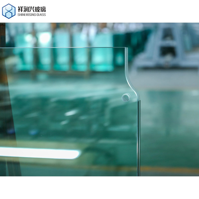 Vidrio templado plano de 10 mm para ventanas, puertas de duchas, cercas, etc. Vidrio transparente