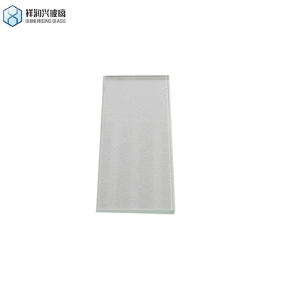 Vidrio laminado con patrones y templado para arquitectura