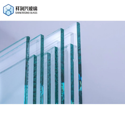 Cristales laminados aislados de 10 mm de espesor plano templado extra claro ultra claro tintado Sgp PVB de seguridad ácido congelado laminado para paredes de cortinas balcón barandilla de protección