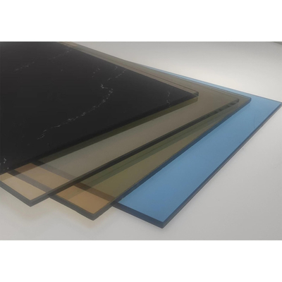 Vidrio templado de flotación transparente plana/curvada con certificación ISO 3 mm-19 mm Vidrio endurecido de hierro bajo 8 mm