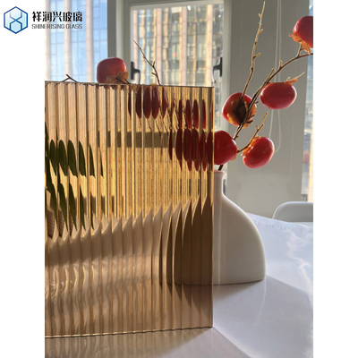 Diseño arquitectónico Vidrio flotante con dureza de 8 Mohs en bronce claro gris negro azul