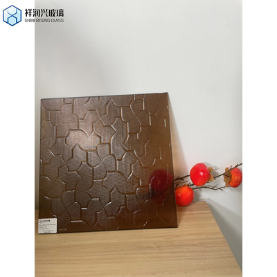 Diseño arquitectónico Vidrio flotante con dureza de 8 Mohs en bronce claro gris negro azul
