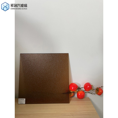 Vidrio congelado de bronce más bajo gris azul verde ácido grabado para ventanas y tabiques de oficina