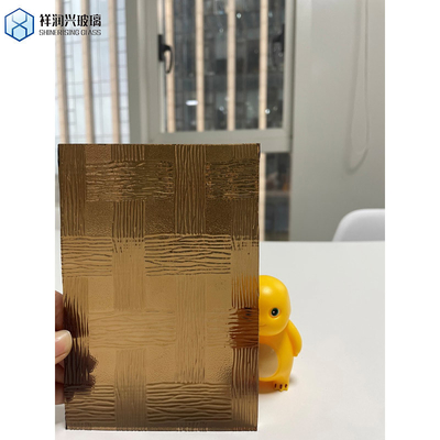 Vidrio laminado de cristal claro/Extra claro/Cristal claro/Bronce/Pink tinted Moru/Oceanic/Ripple con patrón de figuras para decoración