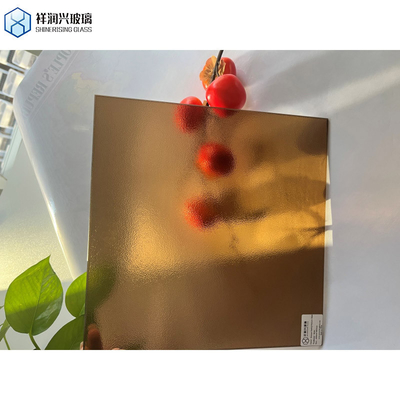 Personalización Vidrio de color marrón/bronce con patrones/rollados/figuras con varios diseños
