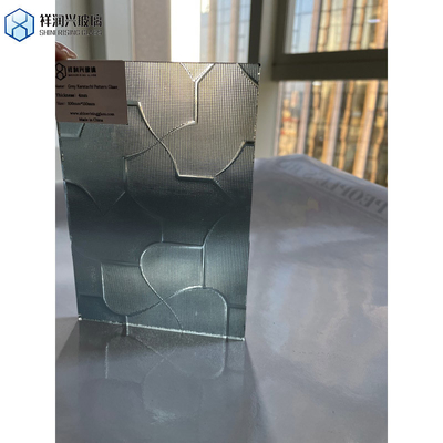 Solicitud personalizada Color claro / gris / bronce Figurado de vidrio Moru para ventanas Muebles Puerta Parte Ion 3mm-8mm Personalización