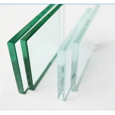 Vidrio flotante transparente vidrio templado transparente para construcción 6 mm 8 mm 10 mm de espesor
